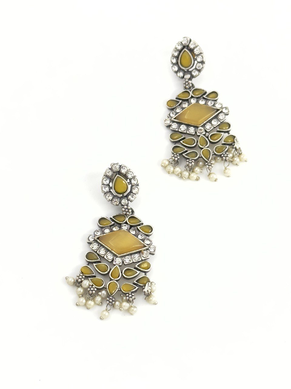 Yellow Antique dangler