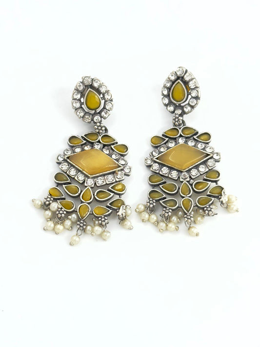 Yellow Antique dangler
