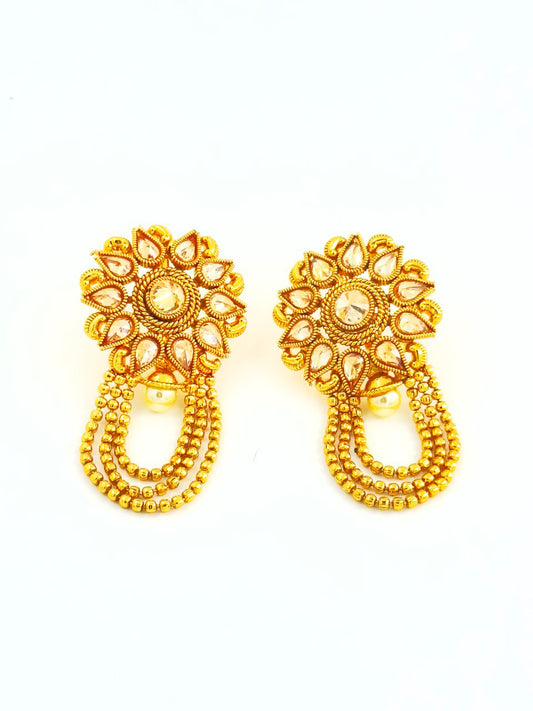Gold plated dangler