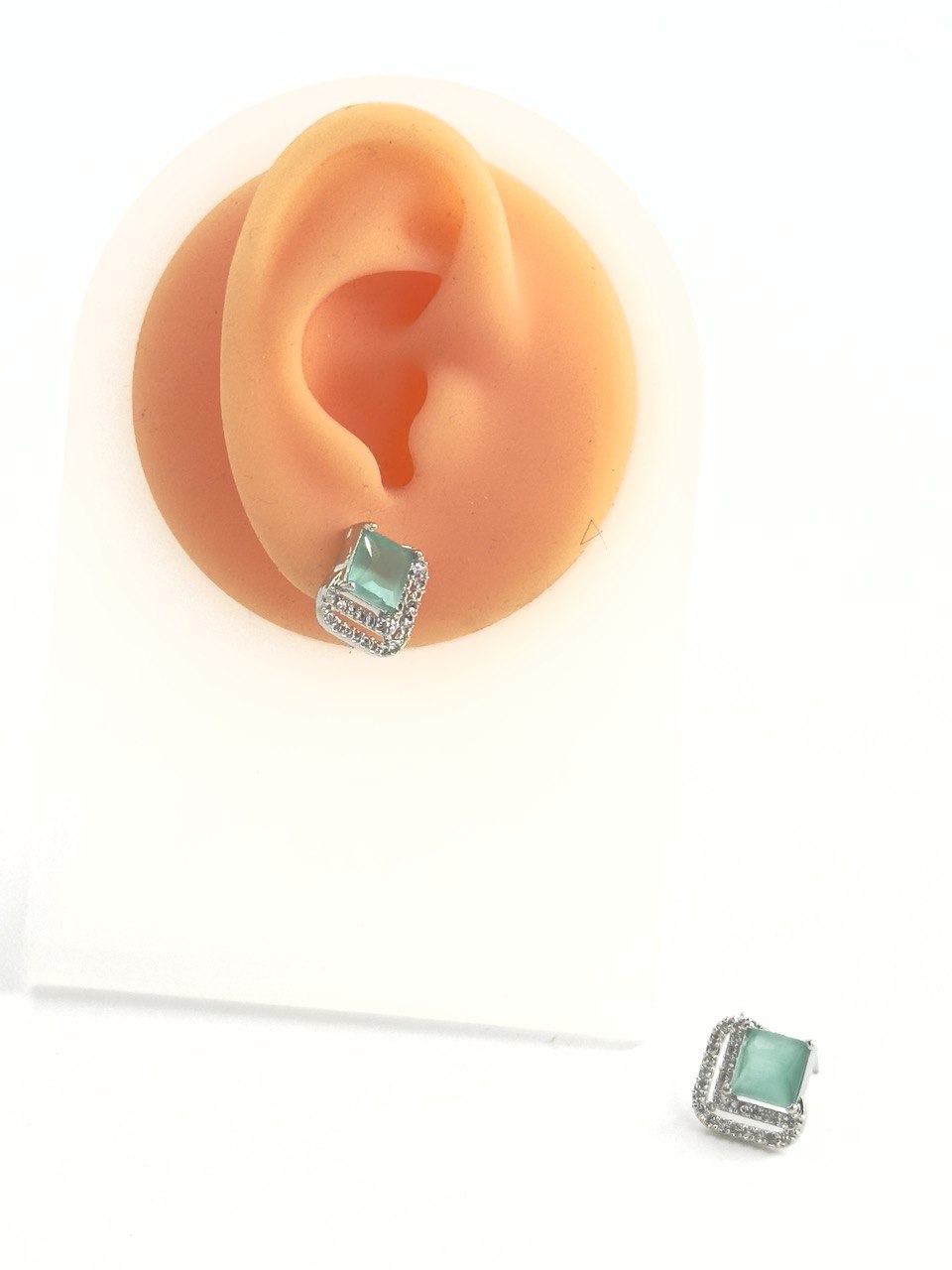 Mint American Diamond studs