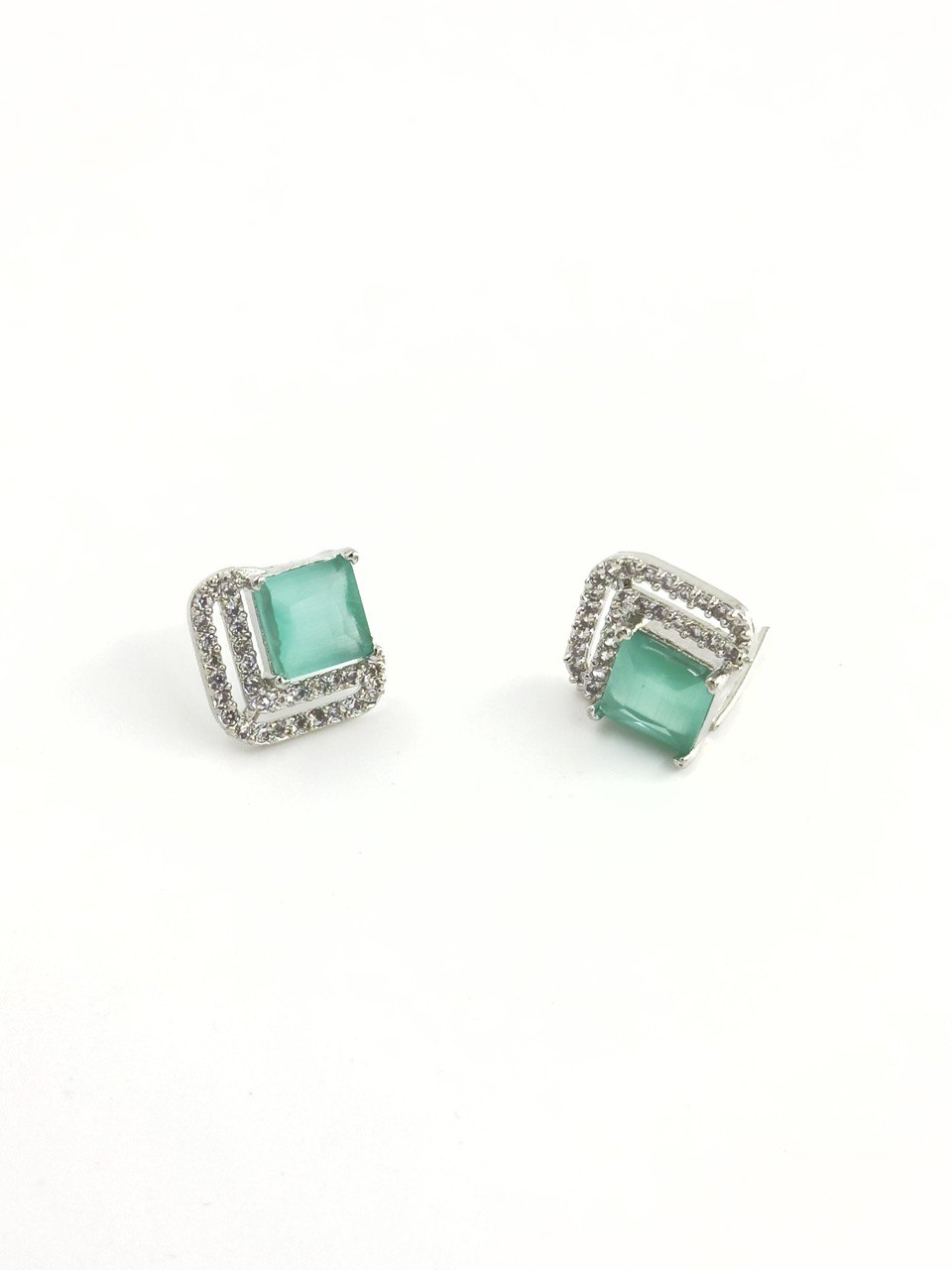 Mint American Diamond studs