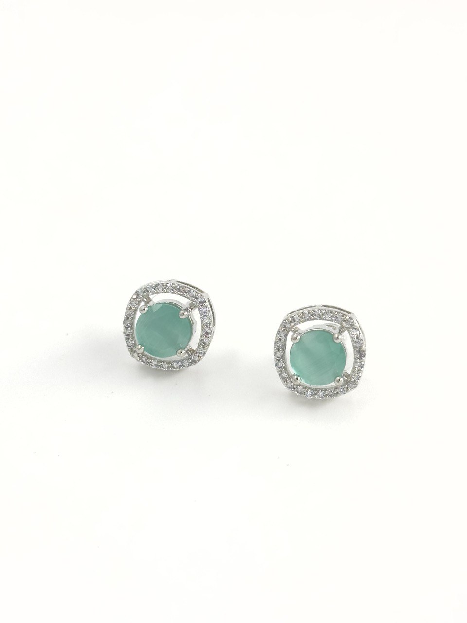 Mint American Diamond studs