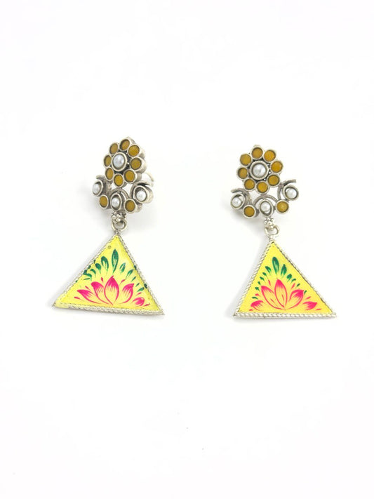 Yellow  Antique dangler