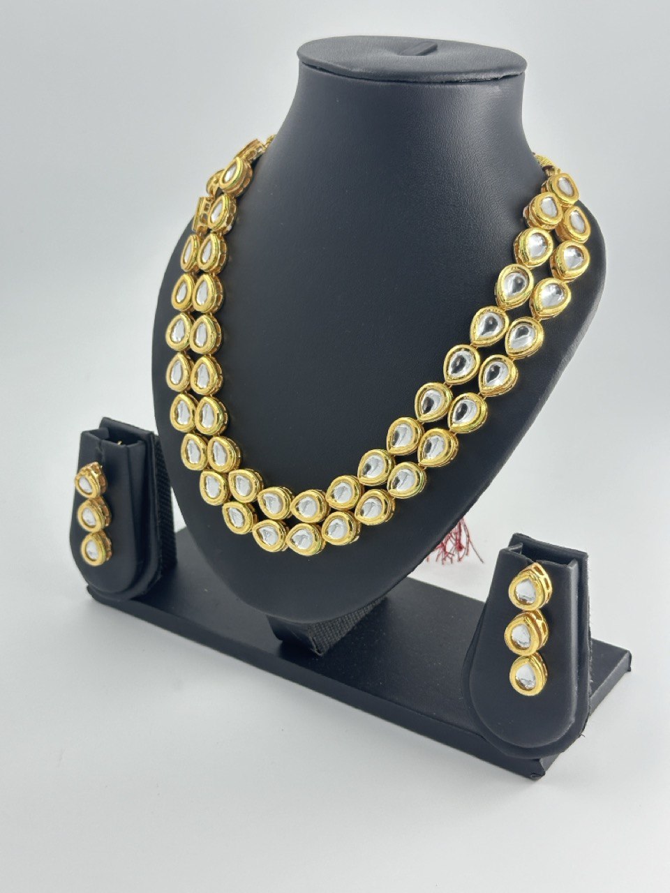 Dual 2 in 1 Kundan Necklace  set