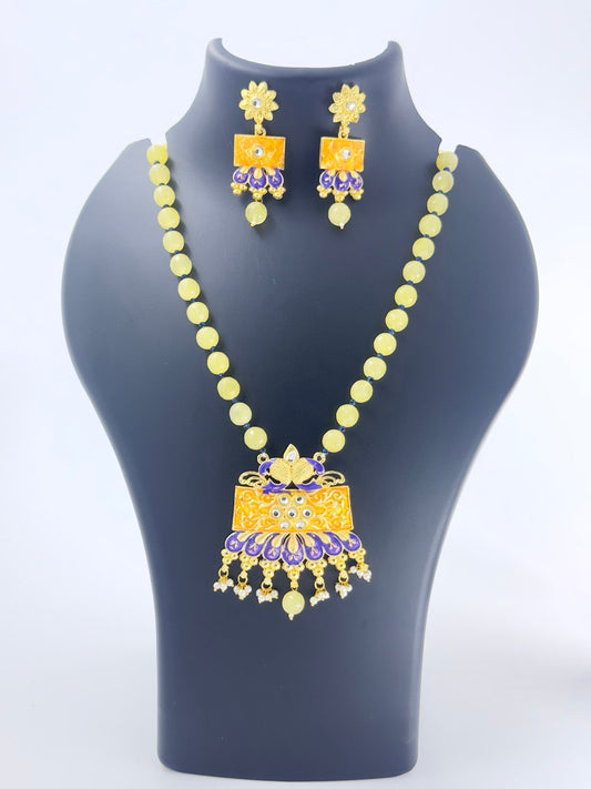 Multicolour Rajasthani Mala set