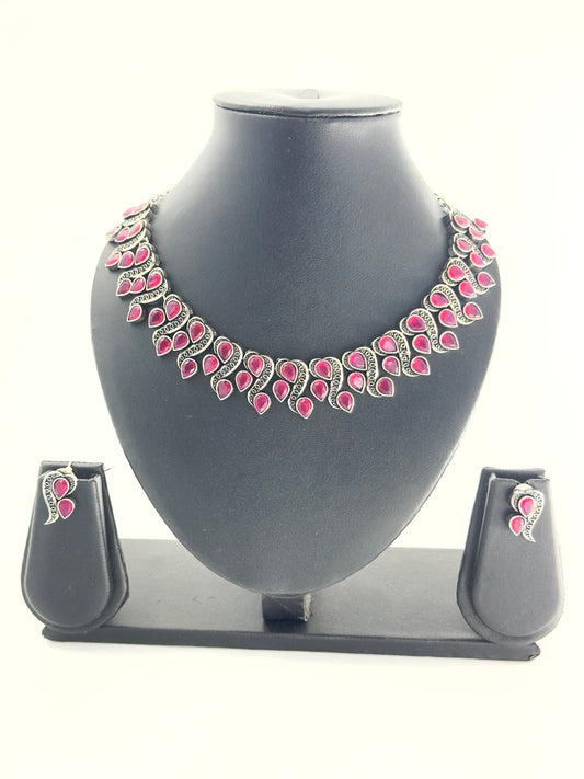 Ruby  Antique  Necklace  set
