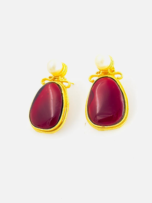 Rani Gold plated studs