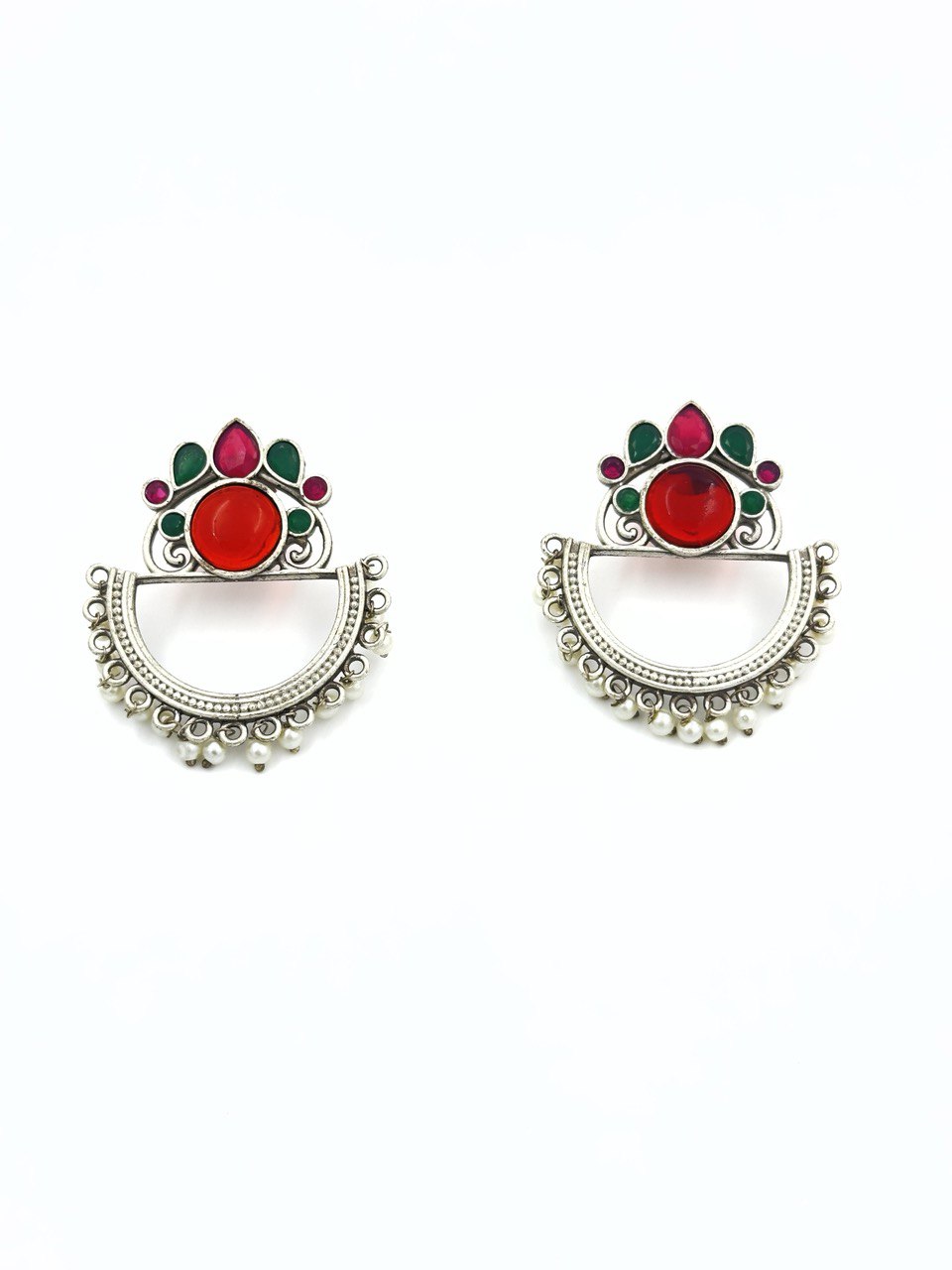 Multicolour   antique  studs