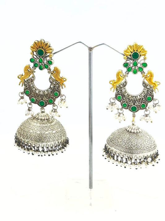 Green Antique dangler