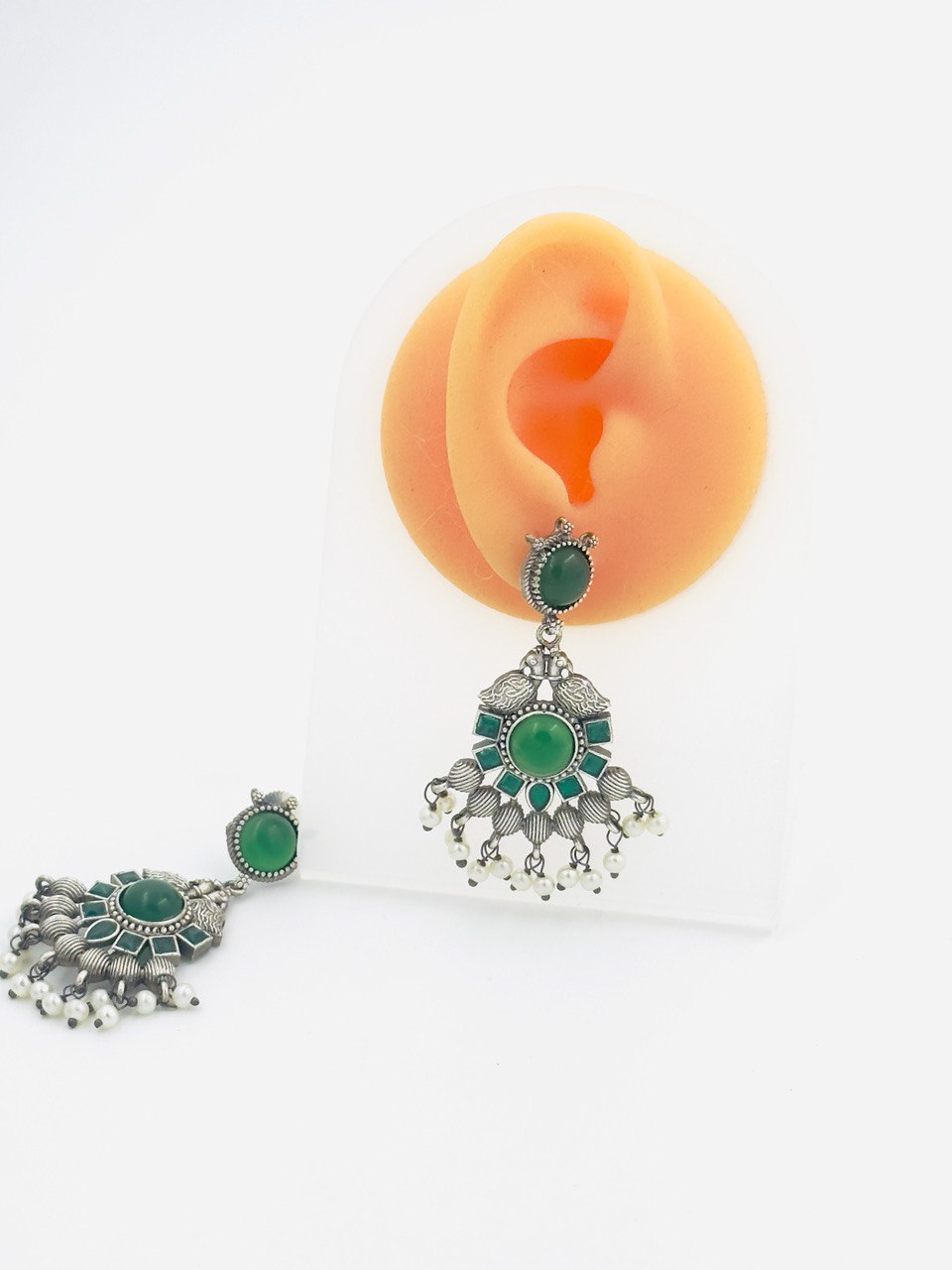 Green Antique  dangler