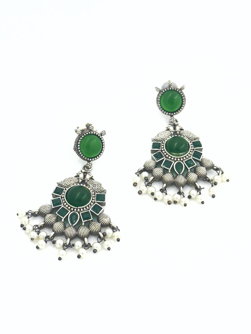 Green Antique  dangler