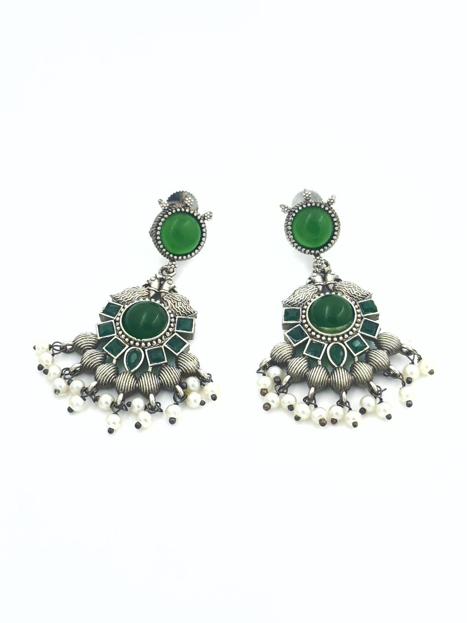 Green Antique  dangler