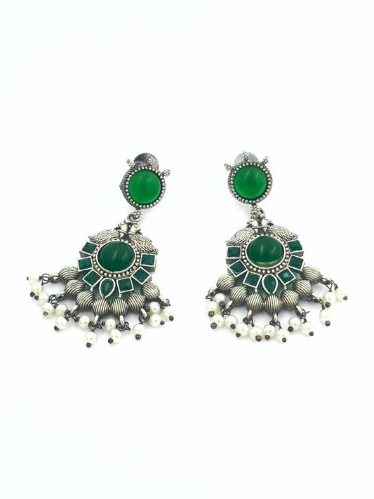 Green Antique  dangler