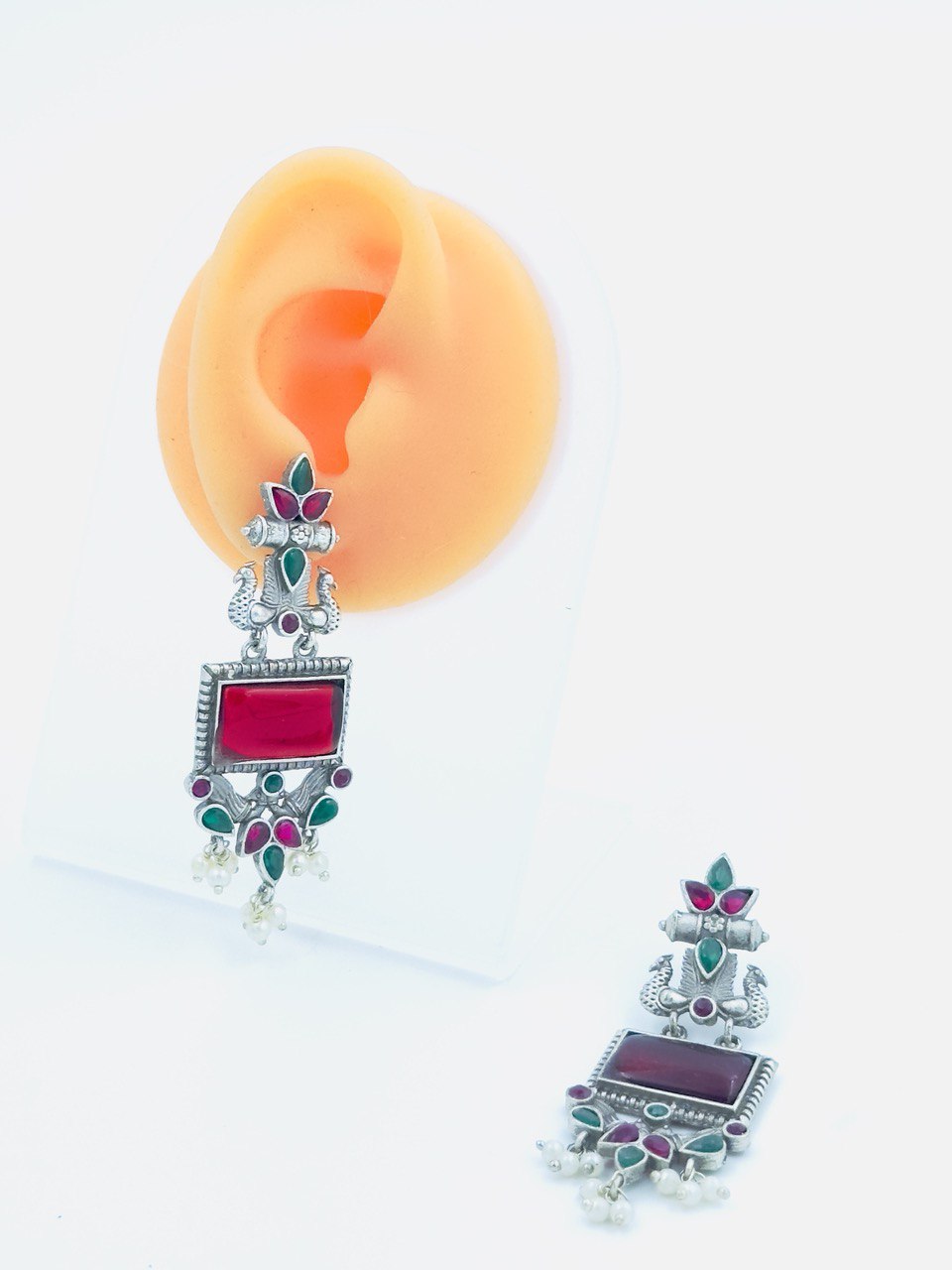 Ruby  Antique dangler