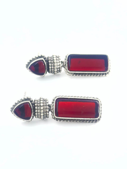 Maroon Antique dangler