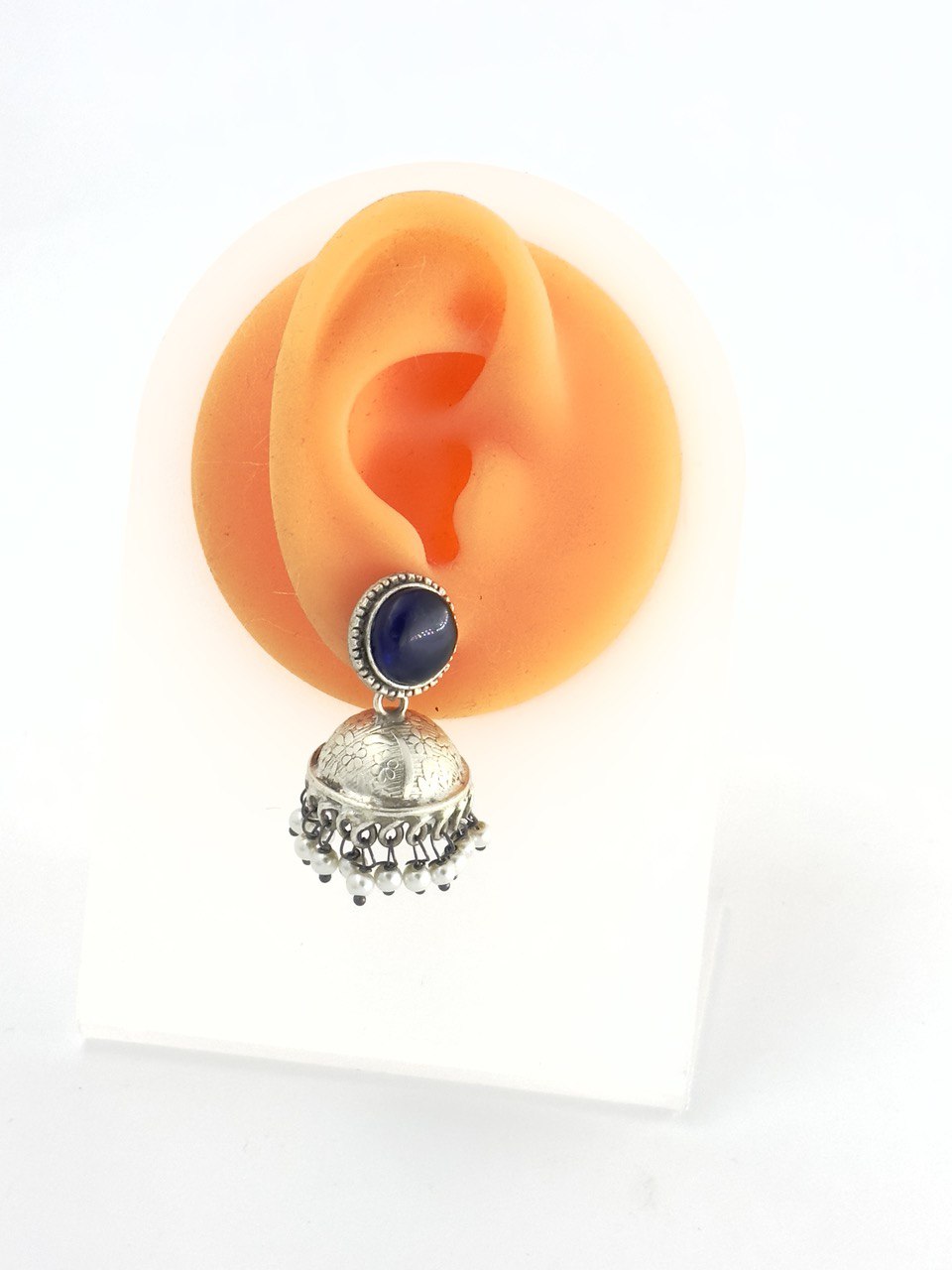 Blue Antique  Jhumkis