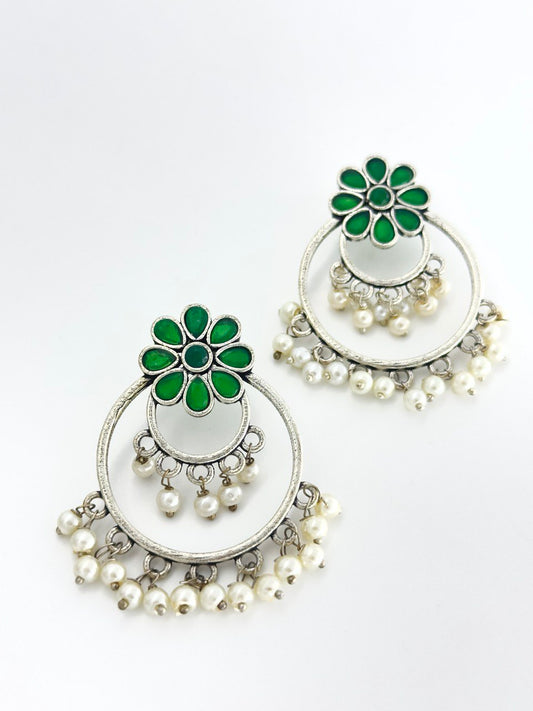 Green Antique  dangler