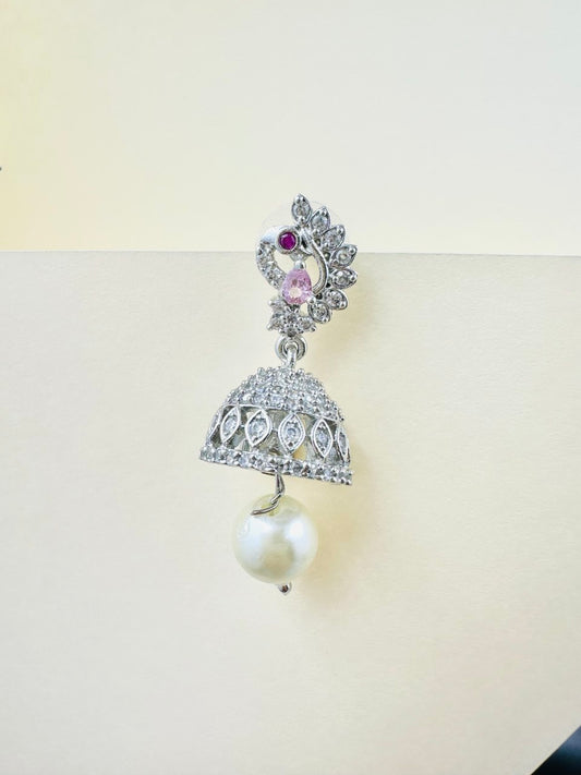 American diamond   jhumki